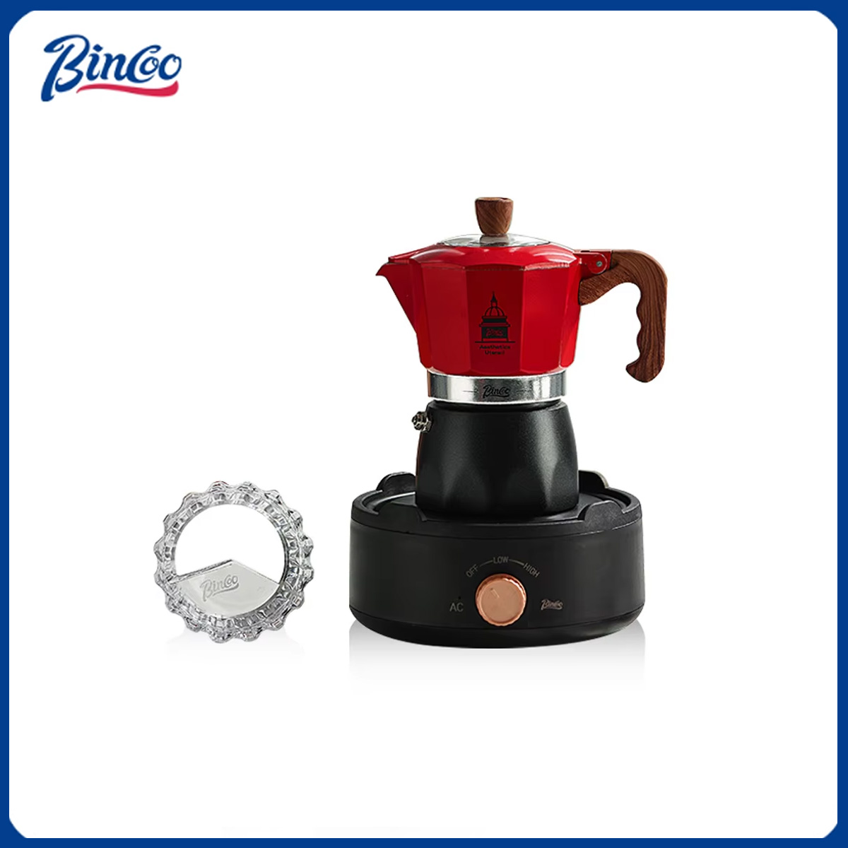 Coffee Equipment Brands - 빈쿠 더블 밸브 커피 모카포트 에스프레소