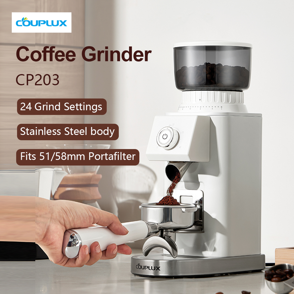 Coffee Extraction Equipment - Couplux 커피 그라인더, 정밀 그라인딩 기능을