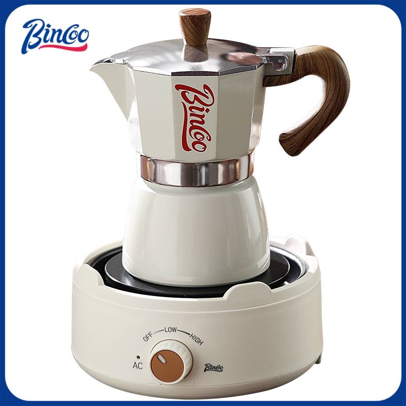 Coffee Equipment Brands - 빈쿠 모카포트와 전기 스토브 콤보 에스프레소