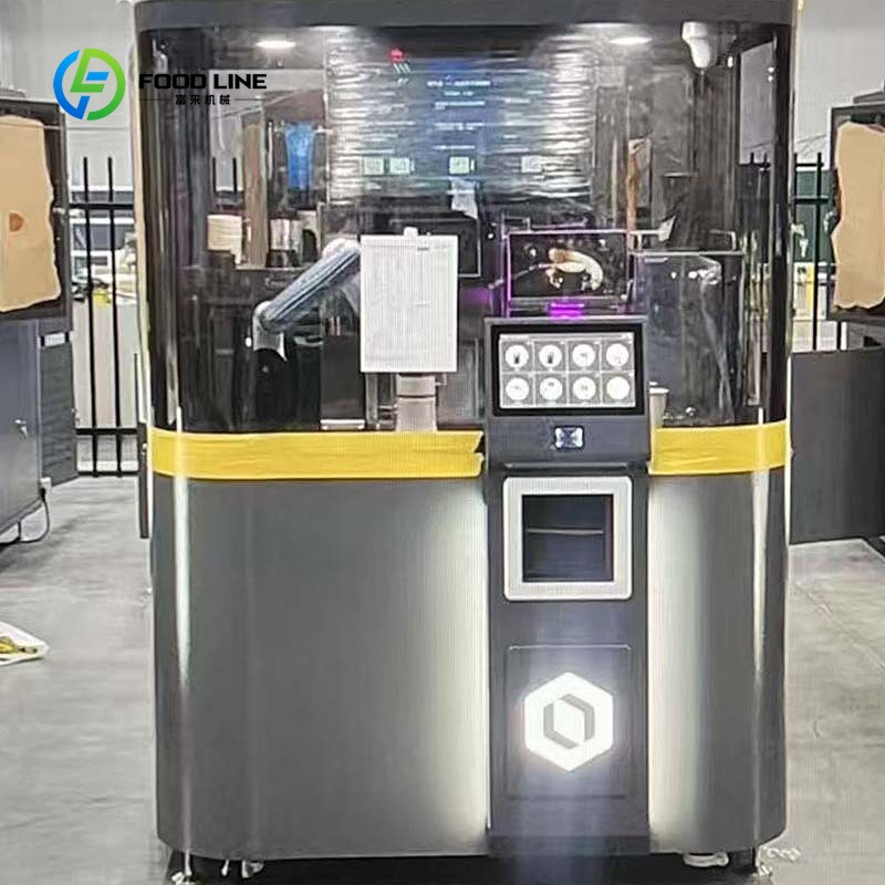 Coffee Equipment Tech - 맞춤형 상업용 첨단 스마트 커피 로봇: