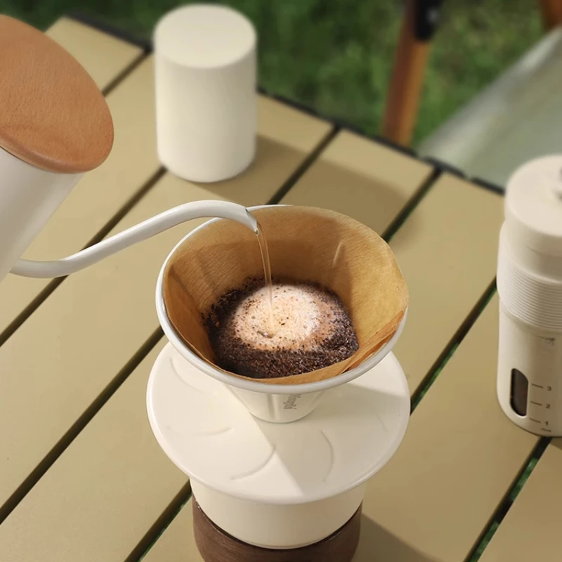 핸드 브루 커피 세트 야외 캠핑 커피 장비 휴대용 여행 - Coffee.Equipment Parts 리뷰 및 가격