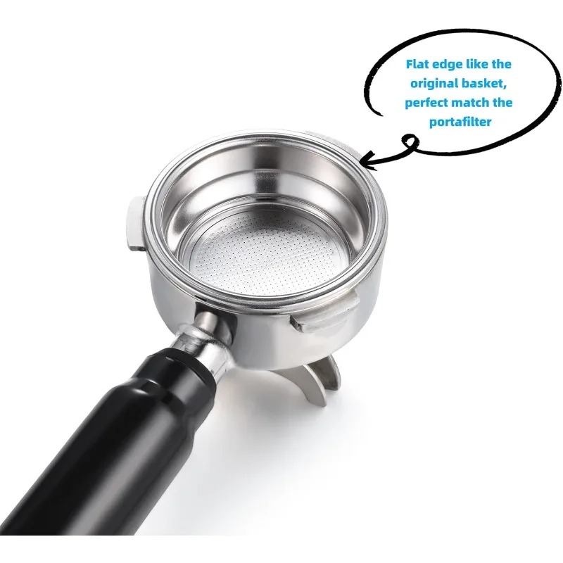 고품질 2개 58mm 이중벽 필터 - 2컵 압력식 미니 - Coffee Extraction Equipment 리뷰 및 가격
