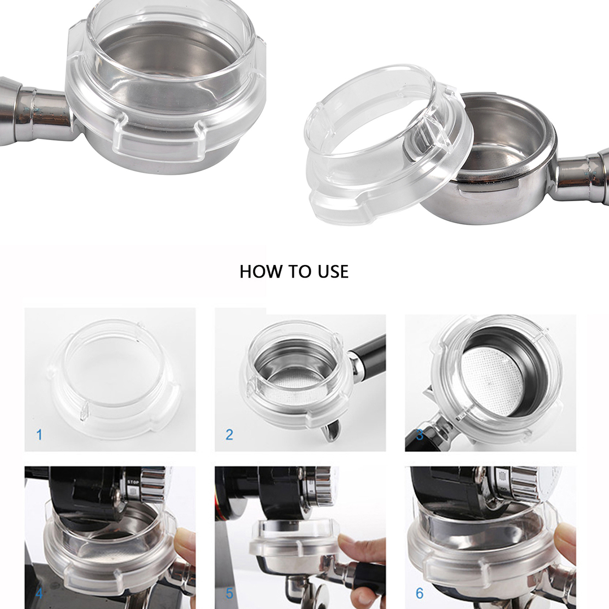 에스프레소 머신용 58mm 도징 깔때기는 커피 찌꺼기  - Coffee Equipment Brands 리뷰 및 가격