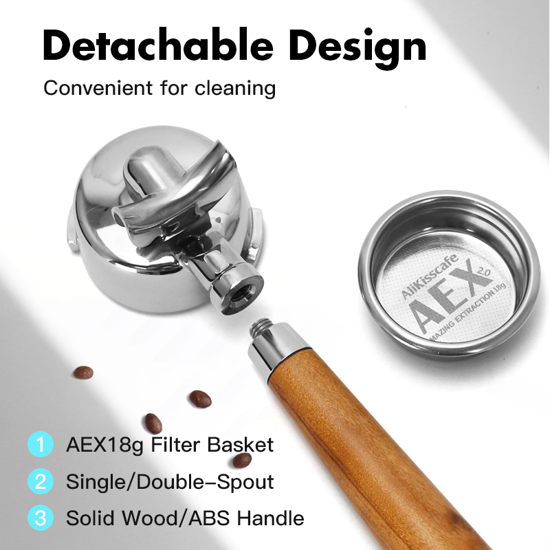 AliKisscafe 58MM 커피 포터필터, 가기아  - Coffee Equipment Brands 리뷰 및 가격