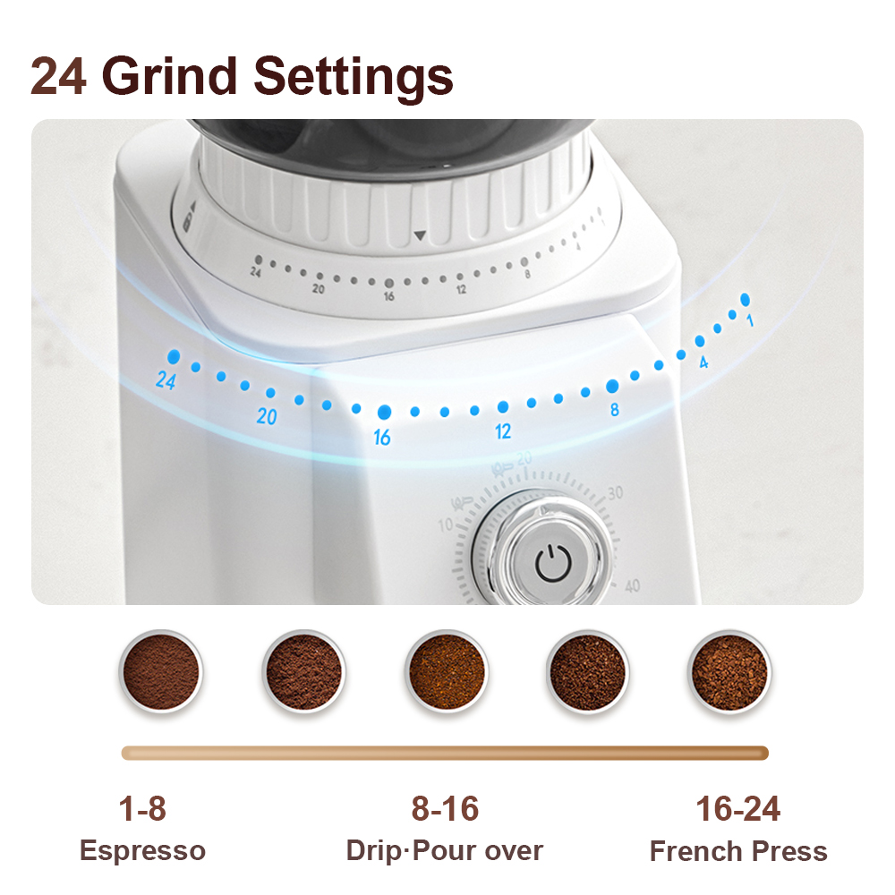 Couplux 커피 그라인더, 정밀 그라인딩 기능을 갖 - Coffee Extraction Equipment 리뷰 및 가격