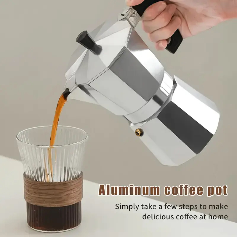 클래식 알루미늄 모카포트 50-300ML 가정용 스토브 - Coffee Equipment Brands 리뷰 및 가격