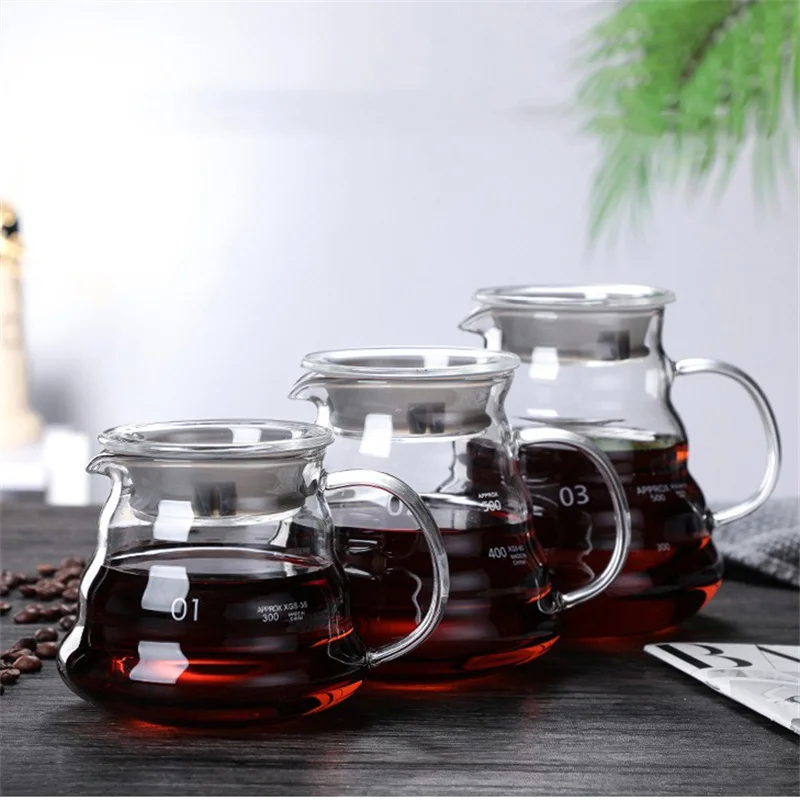 뚜껑이 있는 핸드 브루 커피 물병, 구름 모양 투명 유 - Coffee Equipment Brands 리뷰 및 가격