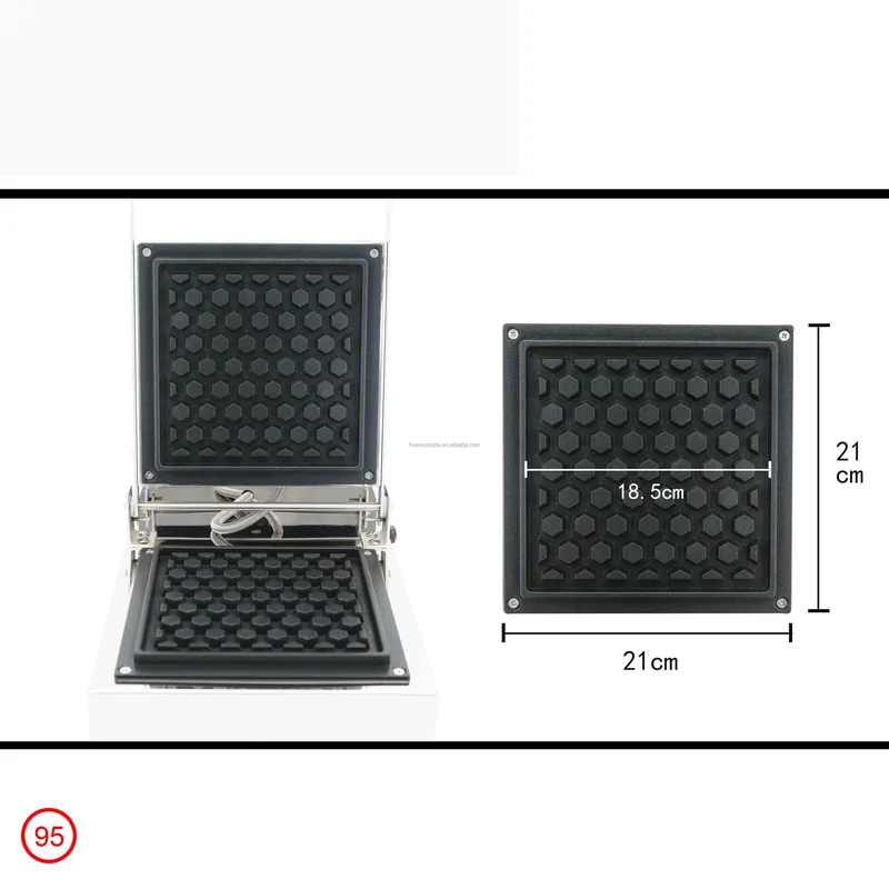 상업용 와플 메이커 (논스틱 베이킹 트레이 및 빠른 가 - Coffee.Equipment Parts 리뷰 및 가격